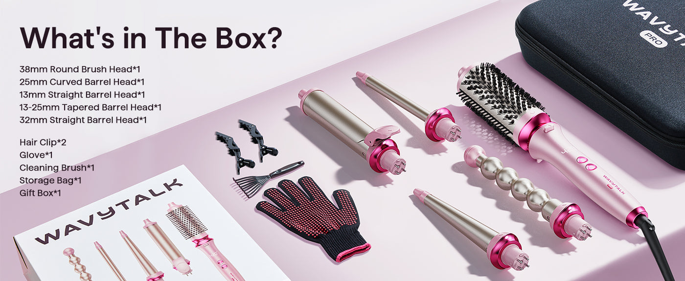 Wavytalk Heatwave Pro Multi-Curl - 5 Lockenstab-Aufsätze | Wavy24 - Wavy24