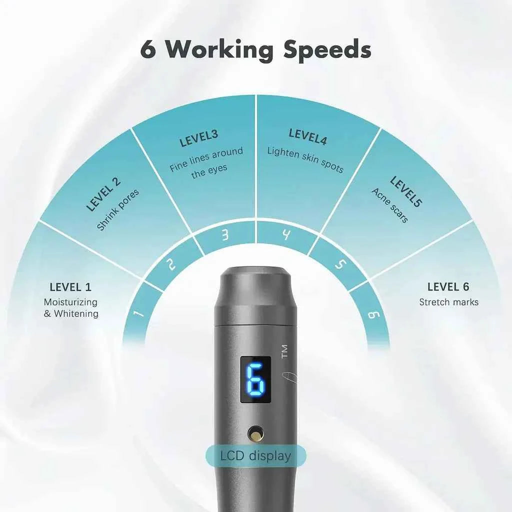 Dr. Pen M8 Microneedling Pen mit Kartuschen - Professionelles Microneedling für zu Hause - Ultima M8 Kit