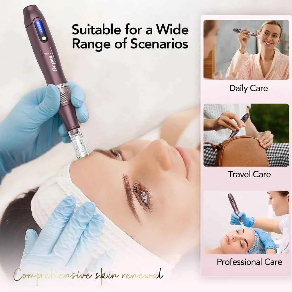 Dr. Pen A10 Microneedling Pen mit Kartuschen – Ultima A10 Kit - Dermapen