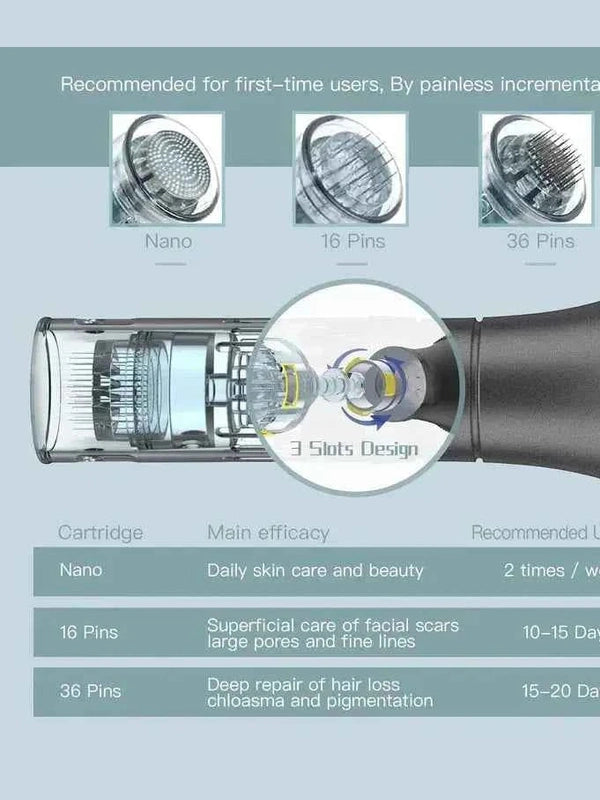 Dr. Pen M8 Microneedling Pen mit Kartuschen - Professionelles Microneedling für zu Hause - Ultima M8 Kit