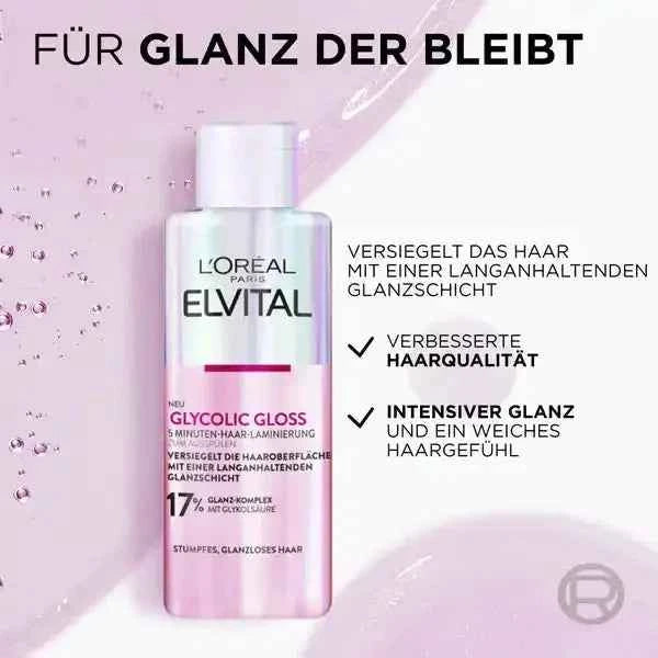 L’Oréal Paris Elvital Glycolic Gloss 5 Minuten Haar-Laminierung - 200 ml