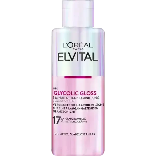 L’Oréal Paris Elvital Glycolic Gloss 5 Minuten Haar-Laminierung - 200 ml