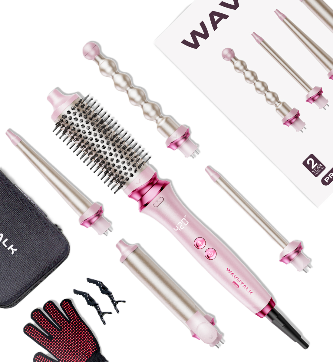 Wavytalk Heatwave Pro Multi-Curl - 5 Lockenstab-Aufsätze | Wavy24 - Wavy24