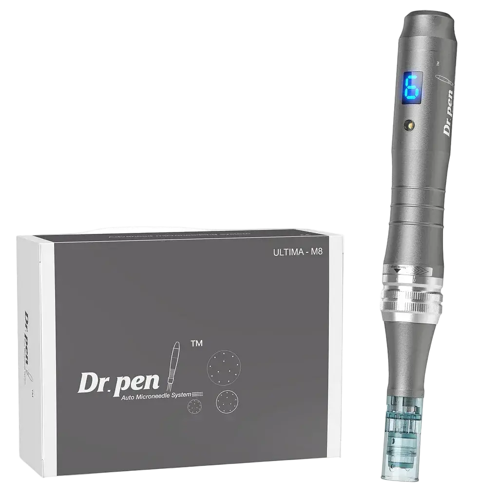 Dr. Pen M8 Microneedling Pen mit Kartuschen - Professionelles Microneedling für zu Hause - Ultima M8 Kit