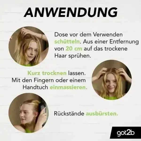 got2b - Trockenshampoo Trocken Wäsche Extra Frisch