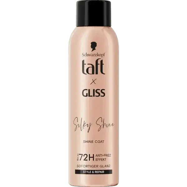 Taft Glanzspray Taft x Gliss Silky Shine