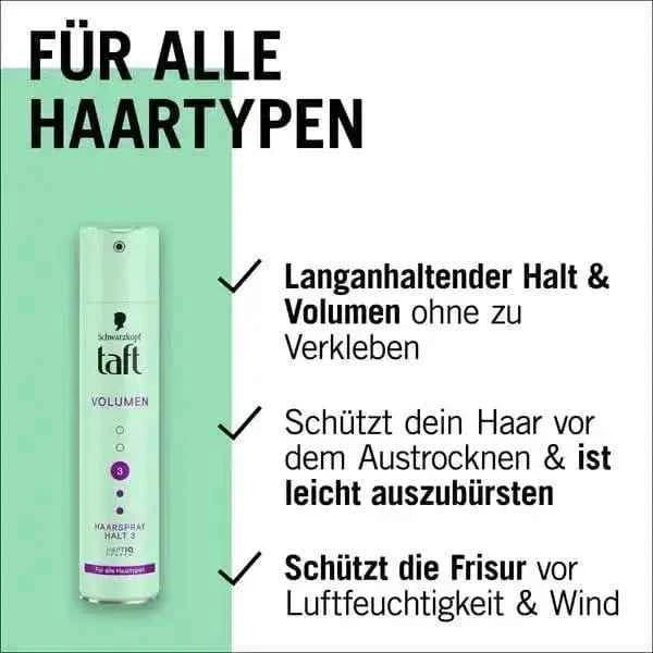 Taft Haarspray Volumen alle Haartypen - 250 ml